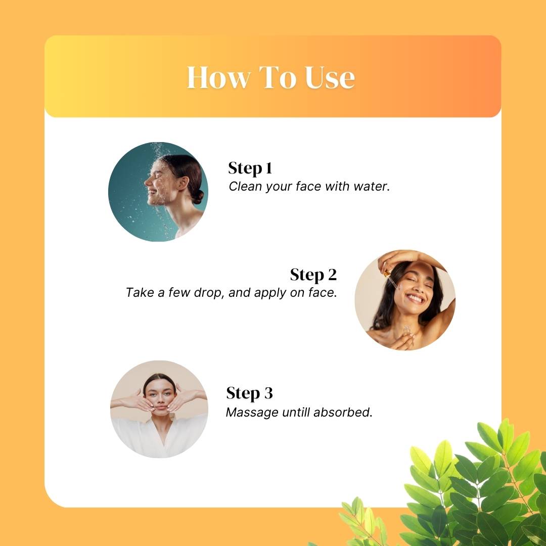 Fourved Ayurveda Ubtan Face Serum How To Use