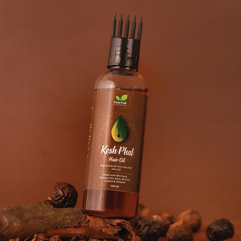 Kesh Phal Hair Oil - Fourved Ayurveda